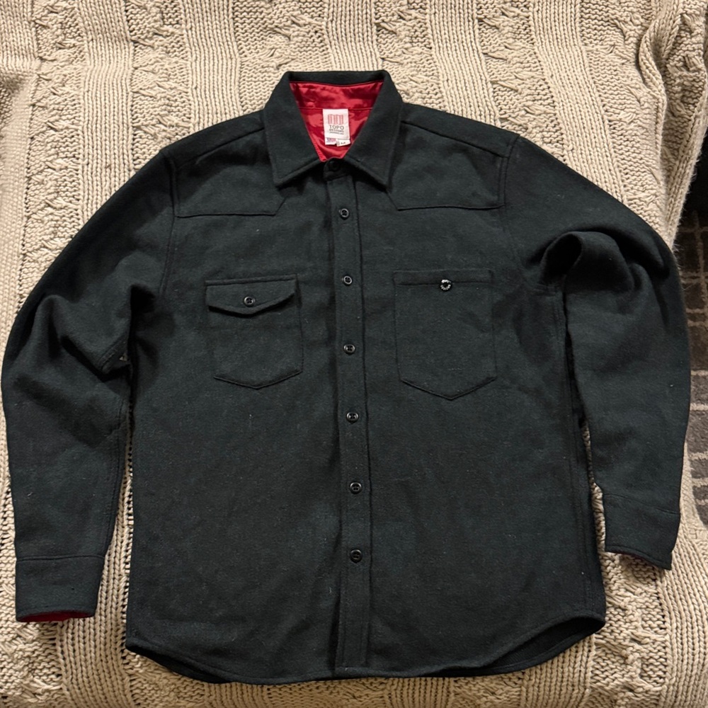 Topo Designs
Wool Work Shirt Color: Forest. M - Picture 3 of 16